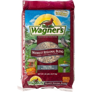 image:imageWagners 62006 Midwest Regional Blend Wild Bird Food 20Pound Bag20 Pound Pack of 1