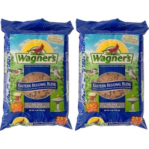 image:imageWagners 62011 Eastern Regional Blend Wild Bird Food 8Pound Bag128 Ounce Pack of 2