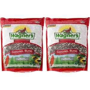 image:imageWagners 62032 Cardinal Blend Wild Bird Food 6Pound Bag 2Pack6 Ounce Pack of 2