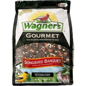 image:imageWagners 82042 Songbird Banquet Wild Bird Food 5Pound BagSongbird Banquet Wild Bird Food