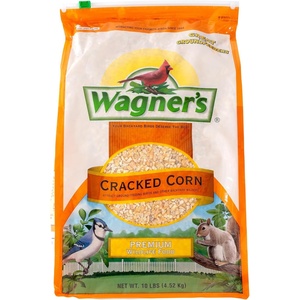 image:imageWagners 18542 Cracked Corn Wild Bird Food 10Pound Bag10 Pound Pack of 1