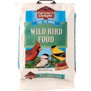 image:imageWagners 53003 Farmers Delight Wild Bird Food with Cherry Flavor 20Pound Bag20 Pound Pack of 1
