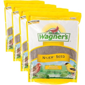 image:imageWagners 62050 Nyjer Seed Wild Bird Food 10Pound Bag10 Pound Pack of 4