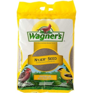 image:imageWagners 62053 Nyjer Seed Wild Bird Food 20Pound Bag